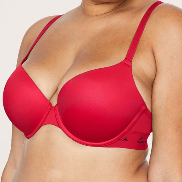PINK Victoria's Secret Red Wear Everywhere Push-Up - Picture 1 of 9